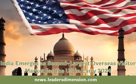 India Emerges as Second-Largest Overseas Visitor Market for the US in Early 2024
