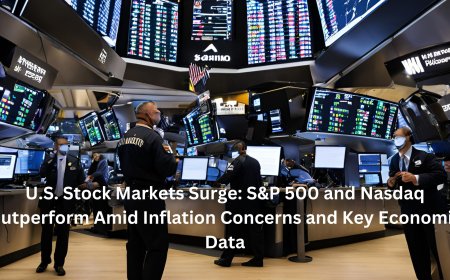 U.S. Stock Markets Surge: S&P 500 and Nasdaq Outperform Amid Inflation Concerns and Key Economic Data