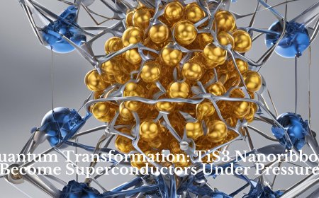 Quantum Transformation: TiS3 Nanoribbons Become Superconductors Under Pressure