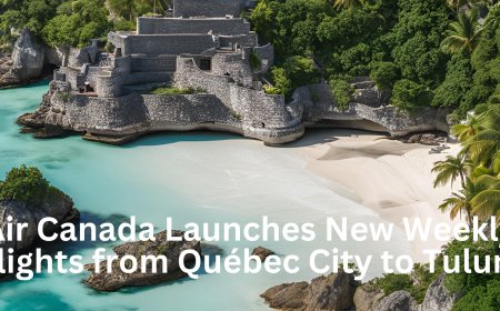 Air Canada Launches New Weekly Flights from Québec City to Tulum