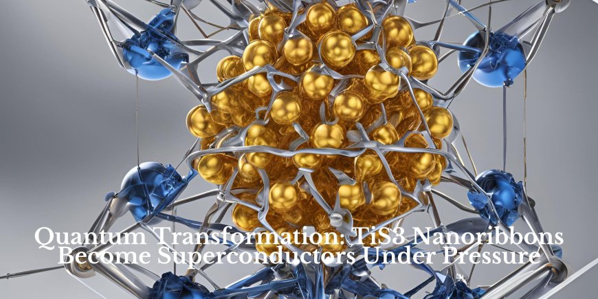 Quantum Transformation: TiS3 Nanoribbons Become Superconductors Under Pressure