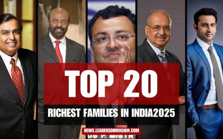 India’s 20 Richest Families in 2025: The Titans of Wealth and Legacy