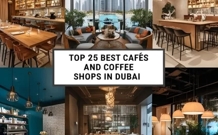 Top 25 Best Cafés and Coffee Shops in Dubai