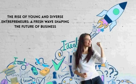 The Rise of Young and Diverse Entrepreneurs: A Fresh Wave Shaping the Future of Business