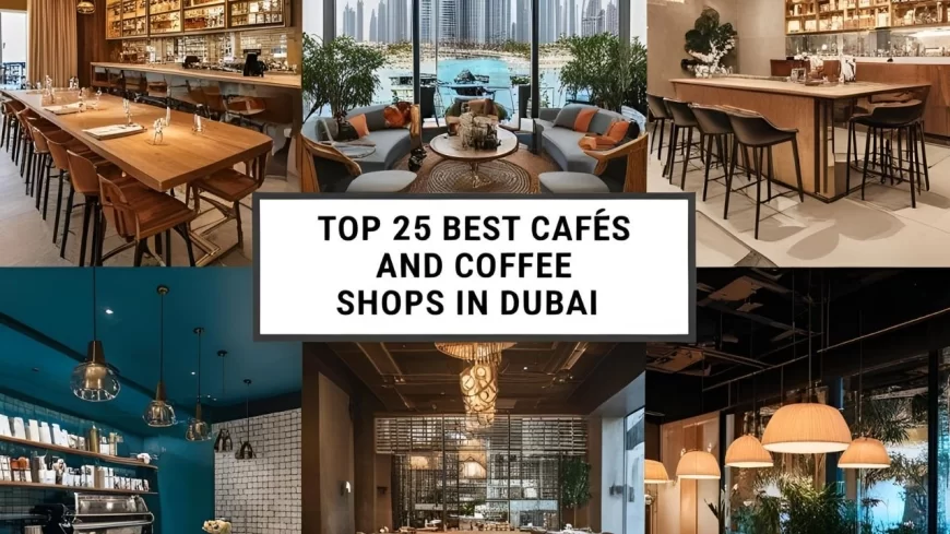 Top 25 Best Cafés and Coffee Shops in Dubai
