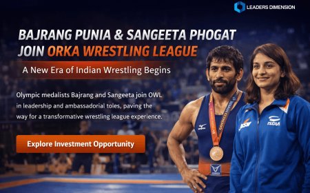 Bajrang Punia & Sangeeta Phogat Join Orka Wrestling League | Investment Opportunities