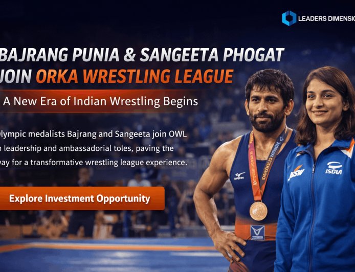 Bajrang Punia & Sangeeta Phogat Join Orka Wrestling League | Investment Opportunities